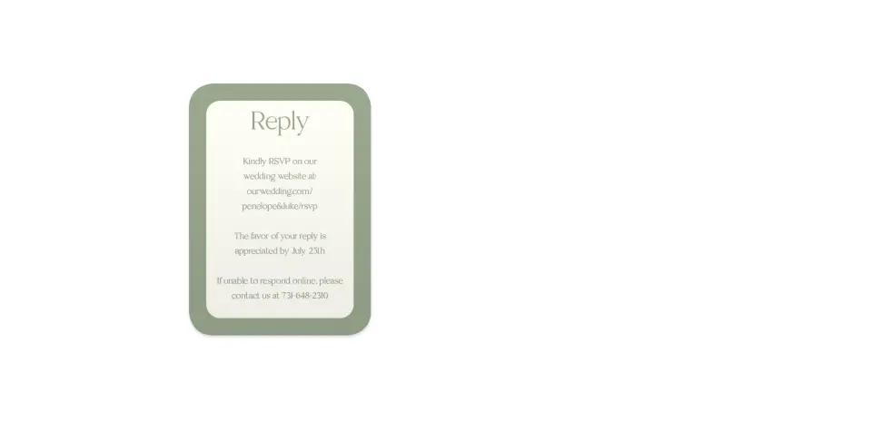 Wedding Invitation Shapes