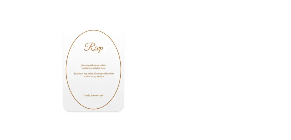 Wedding Invitation Shapes