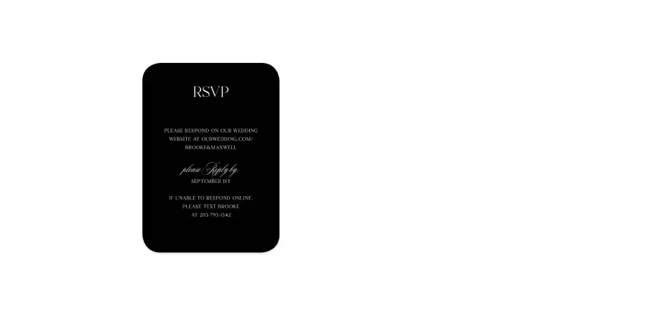 Wedding Invitation Shapes