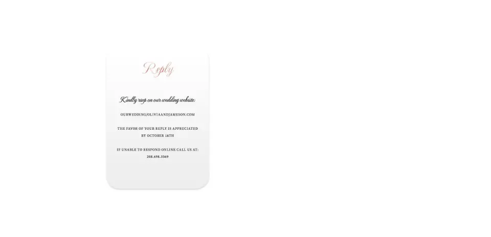 Wedding Invitation Shapes