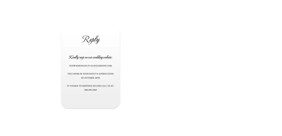 Wedding Invitation Shapes