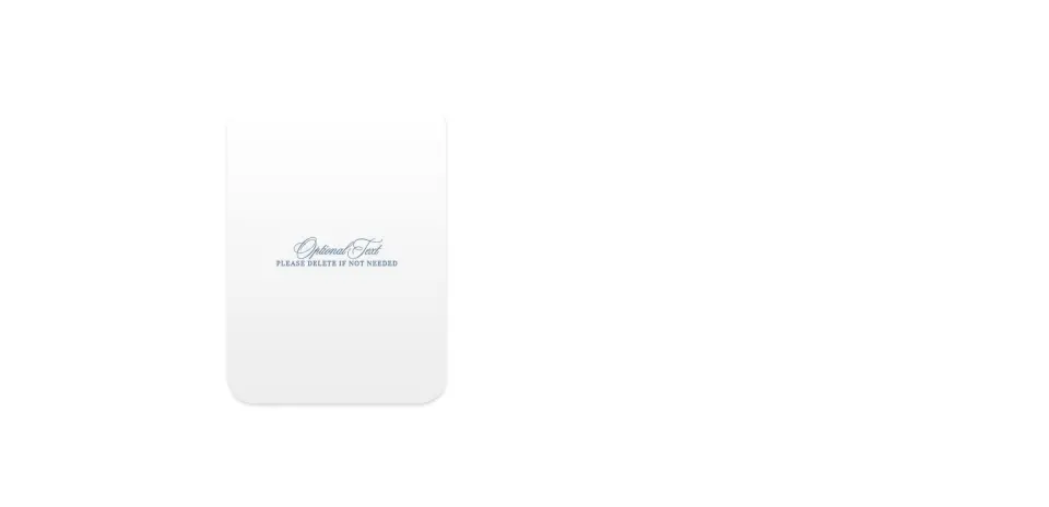 Wedding Invitation Shapes