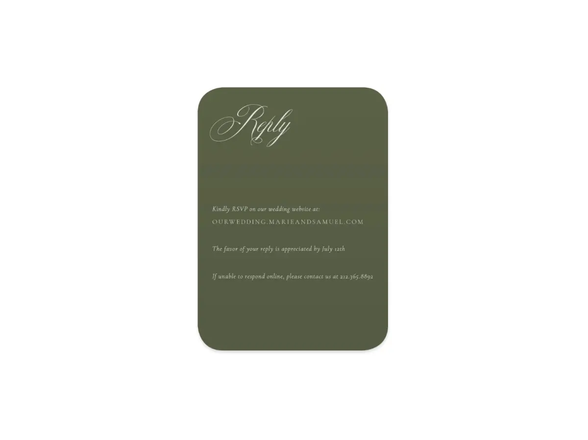 Wedding Invitation Shapes