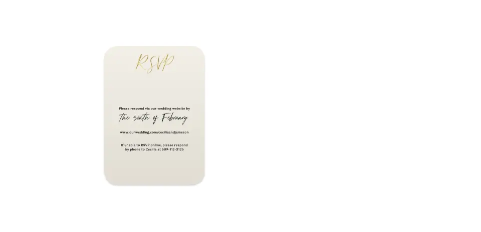 Wedding Invitation Shapes