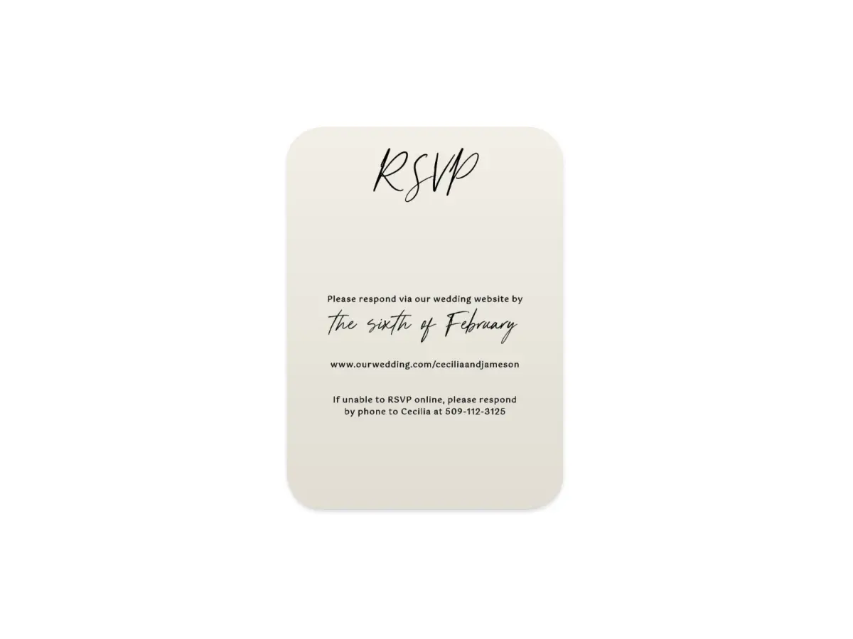Wedding Invitation Shapes