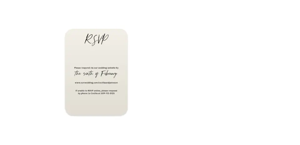 Wedding Invitation Shapes