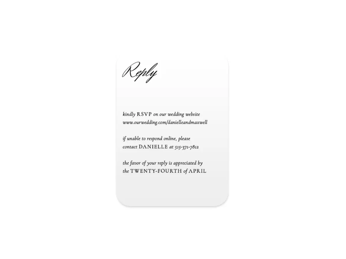 Wedding Invitation Shapes