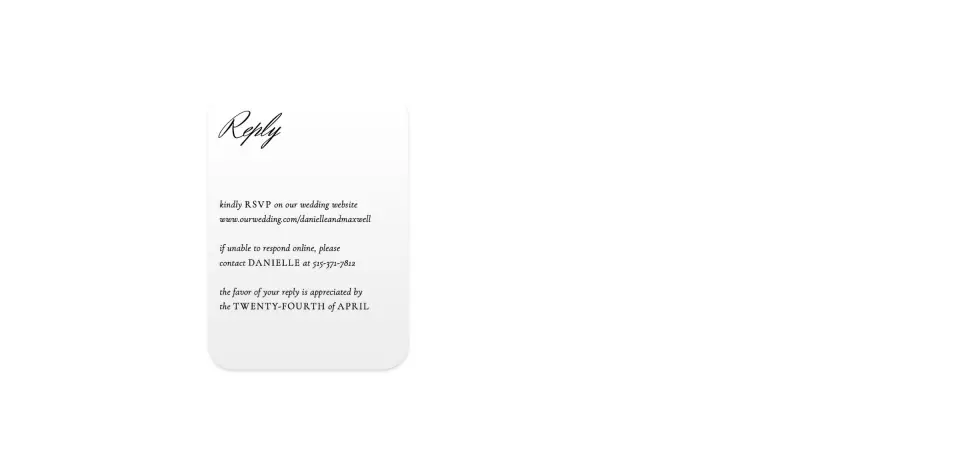 Wedding Invitation Shapes