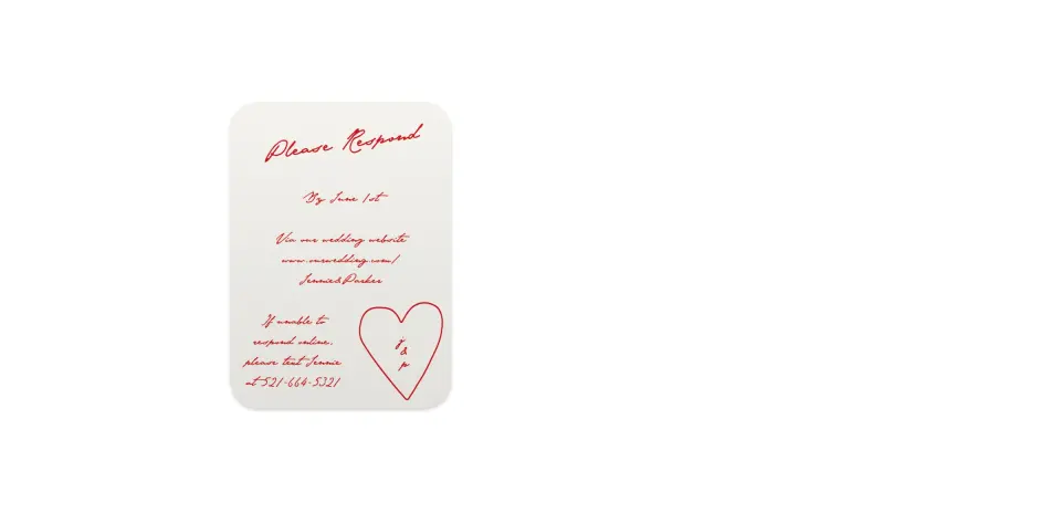 Wedding Invitation Shapes
