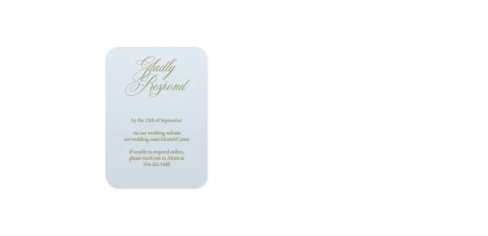 Wedding Invitation Shapes