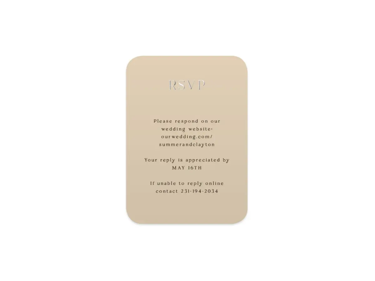 Wedding Invitation Shapes