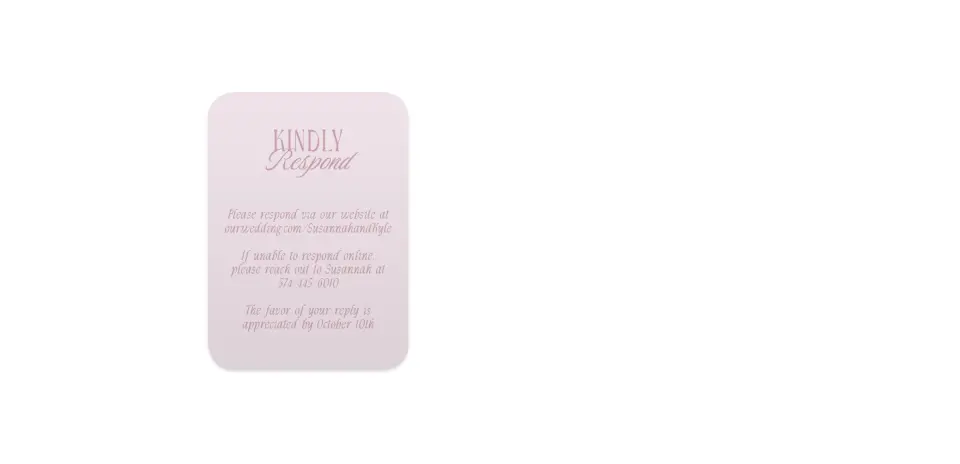 Wedding Invitation Shapes
