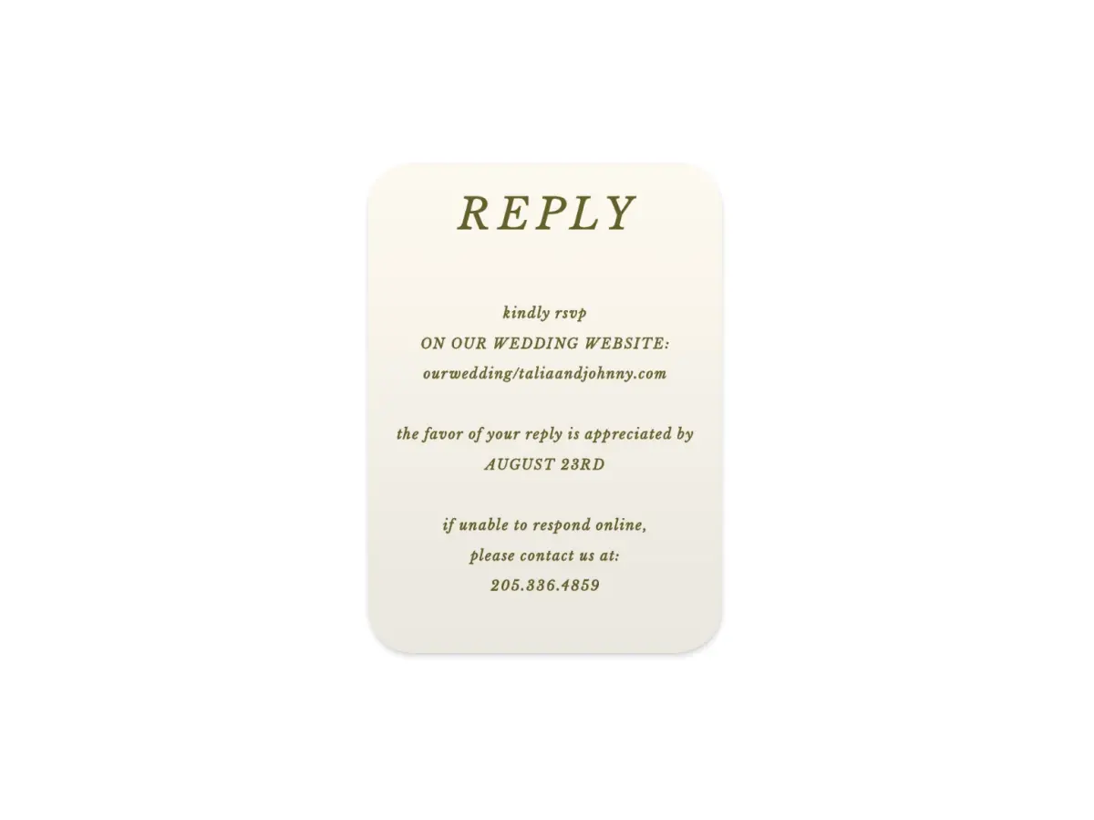 Wedding Invitation Shapes