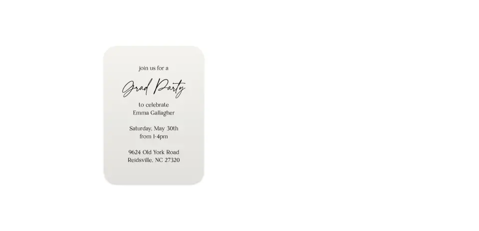 Wedding Invitation Shapes