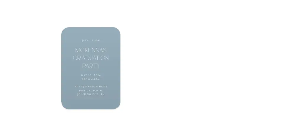Wedding Invitation Shapes