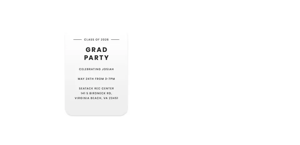 Wedding Invitation Shapes
