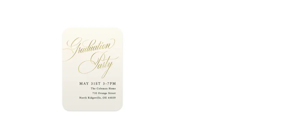 Wedding Invitation Shapes