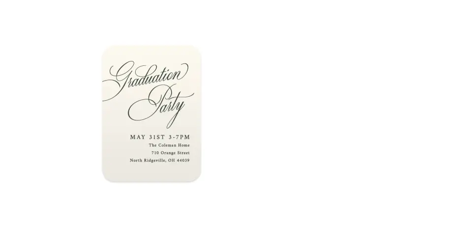 Wedding Invitation Shapes