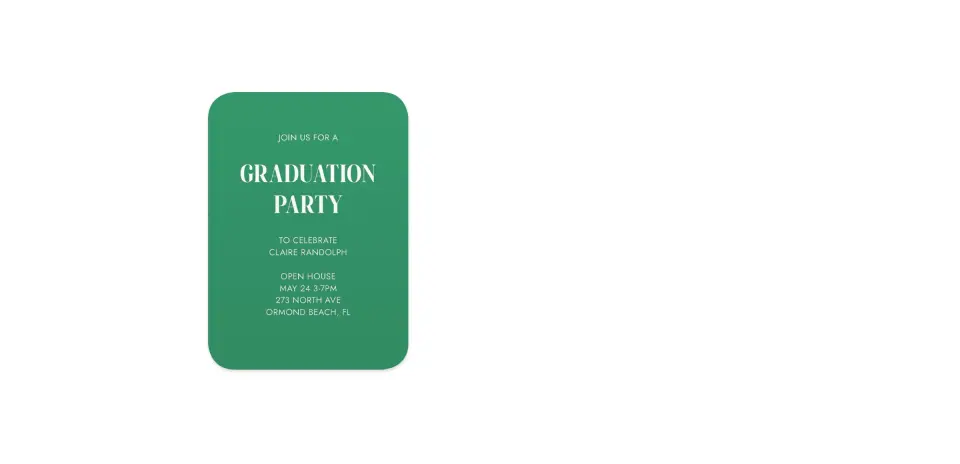 Wedding Invitation Shapes