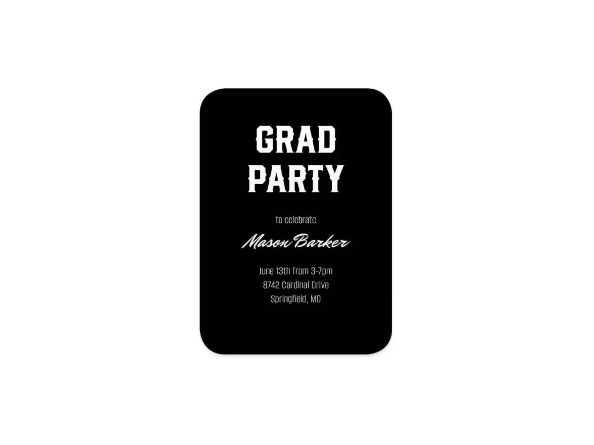 Wedding Invitation Shapes