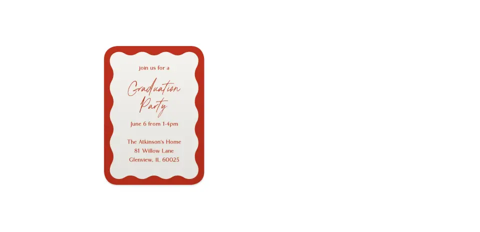 Wedding Invitation Shapes