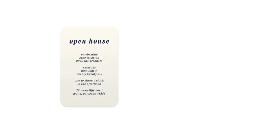 Wedding Invitation Shapes