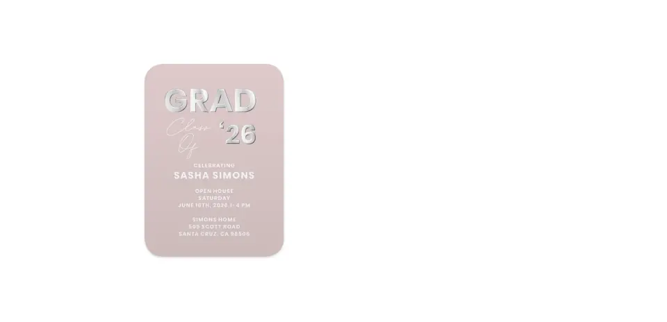 Wedding Invitation Shapes