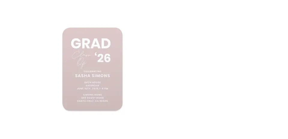 Wedding Invitation Shapes