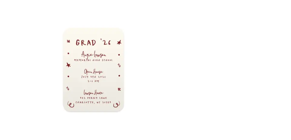 Wedding Invitation Shapes