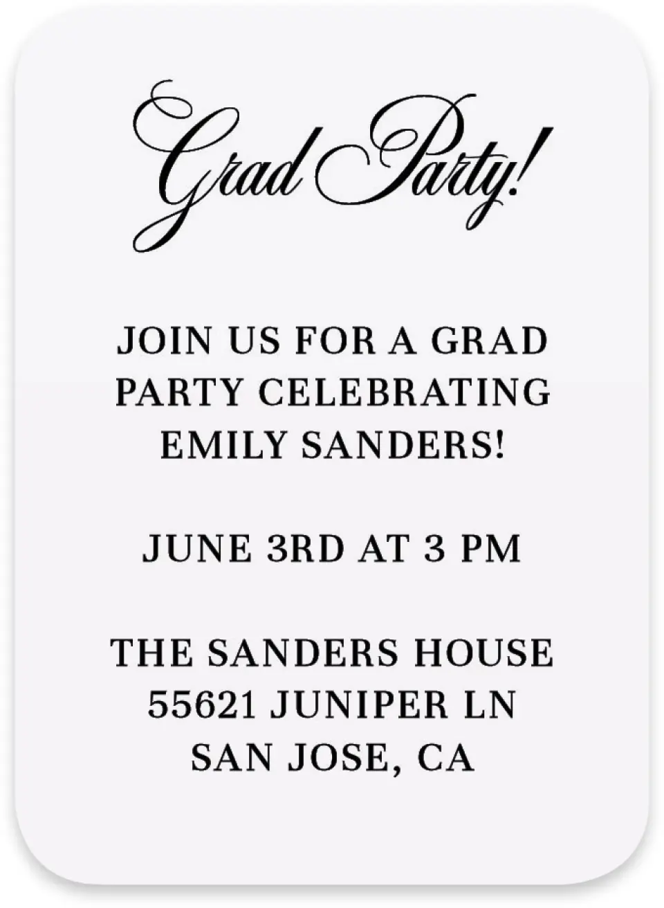 This is a 4½" x 3¼" Wedding Invitation RSVP Postcard called Scholarly Elegance printed in full color on Luxe Satin paper