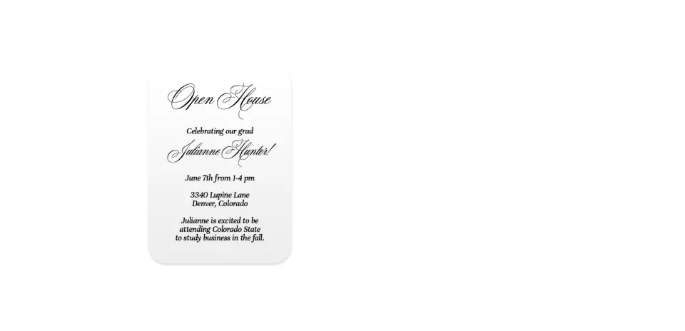Wedding Invitation Shapes
