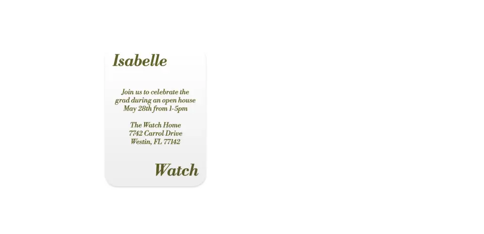 Wedding Invitation Shapes