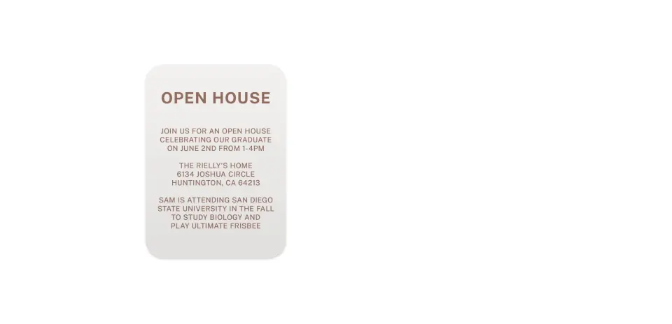Wedding Invitation Shapes