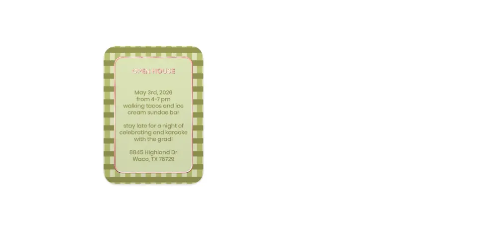 Wedding Invitation Shapes