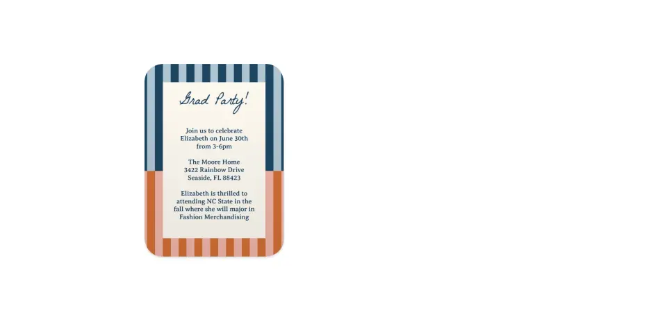 Wedding Invitation Shapes