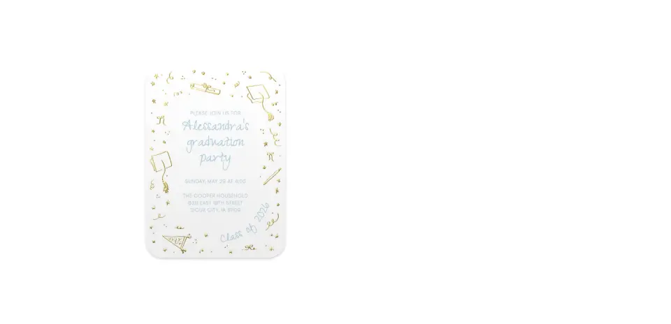 Wedding Invitation Shapes