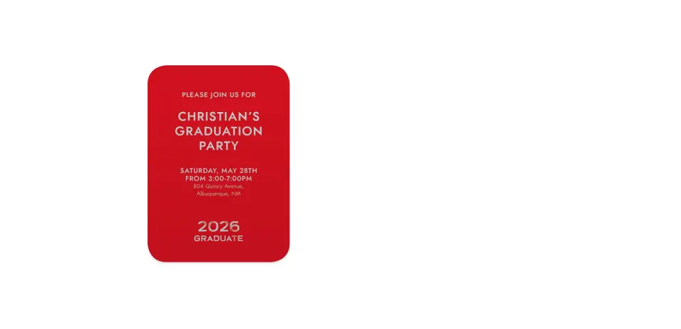 Wedding Invitation Shapes