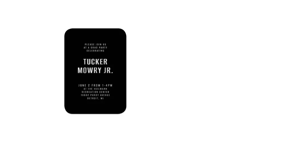 Wedding Invitation Shapes