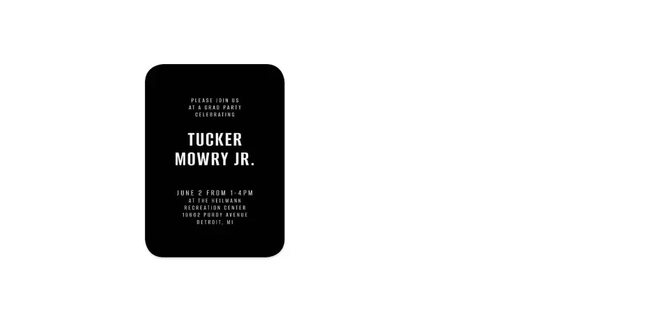 Wedding Invitation Shapes