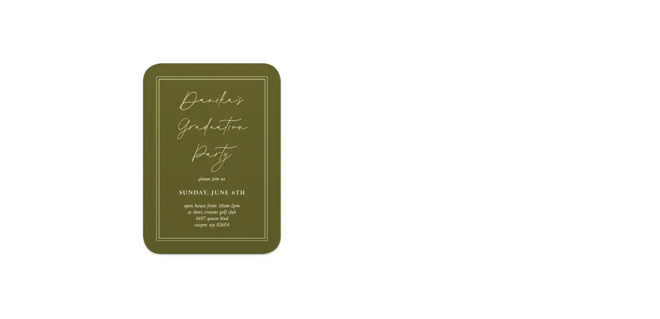 Wedding Invitation Shapes