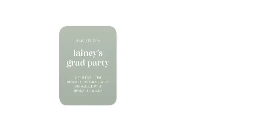 Wedding Invitation Shapes