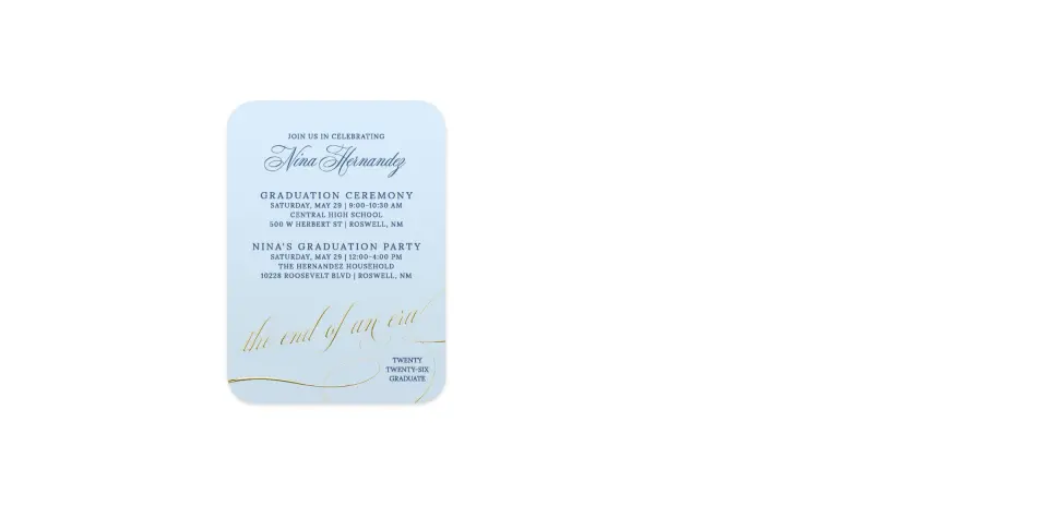 Wedding Invitation Shapes
