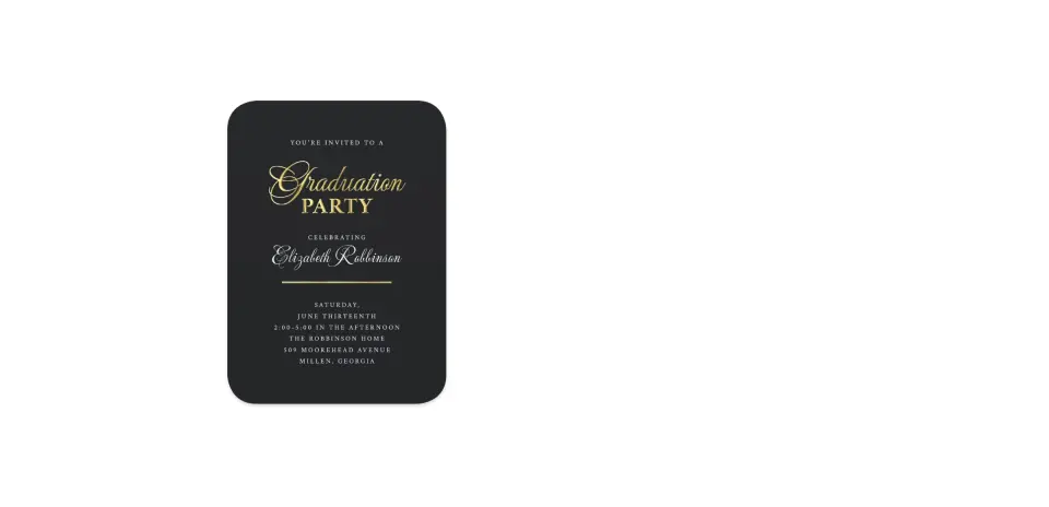 Wedding Invitation Shapes