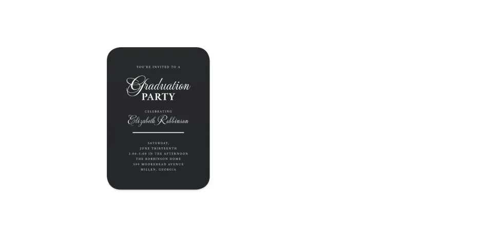 Wedding Invitation Shapes