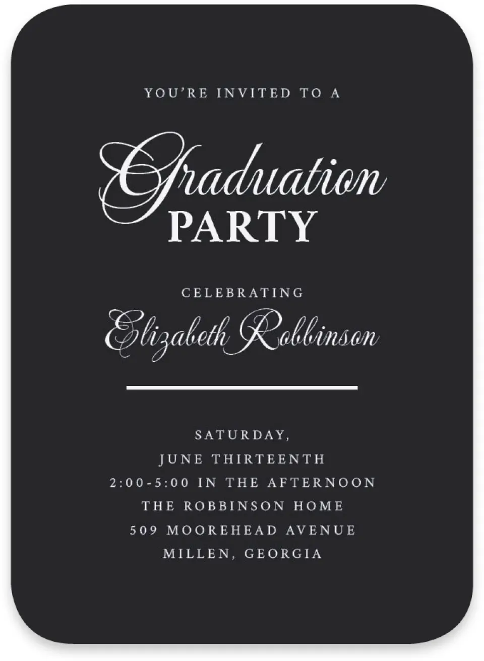 This is a 4½" x 3¼" Wedding Invitation RSVP Postcard called The Right Path printed in full color on Luxe Satin paper