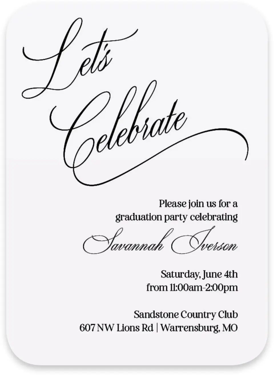 This is a 4½" x 3¼" Wedding Invitation RSVP Postcard called Smart & Classy printed in full color on Luxe Satin paper