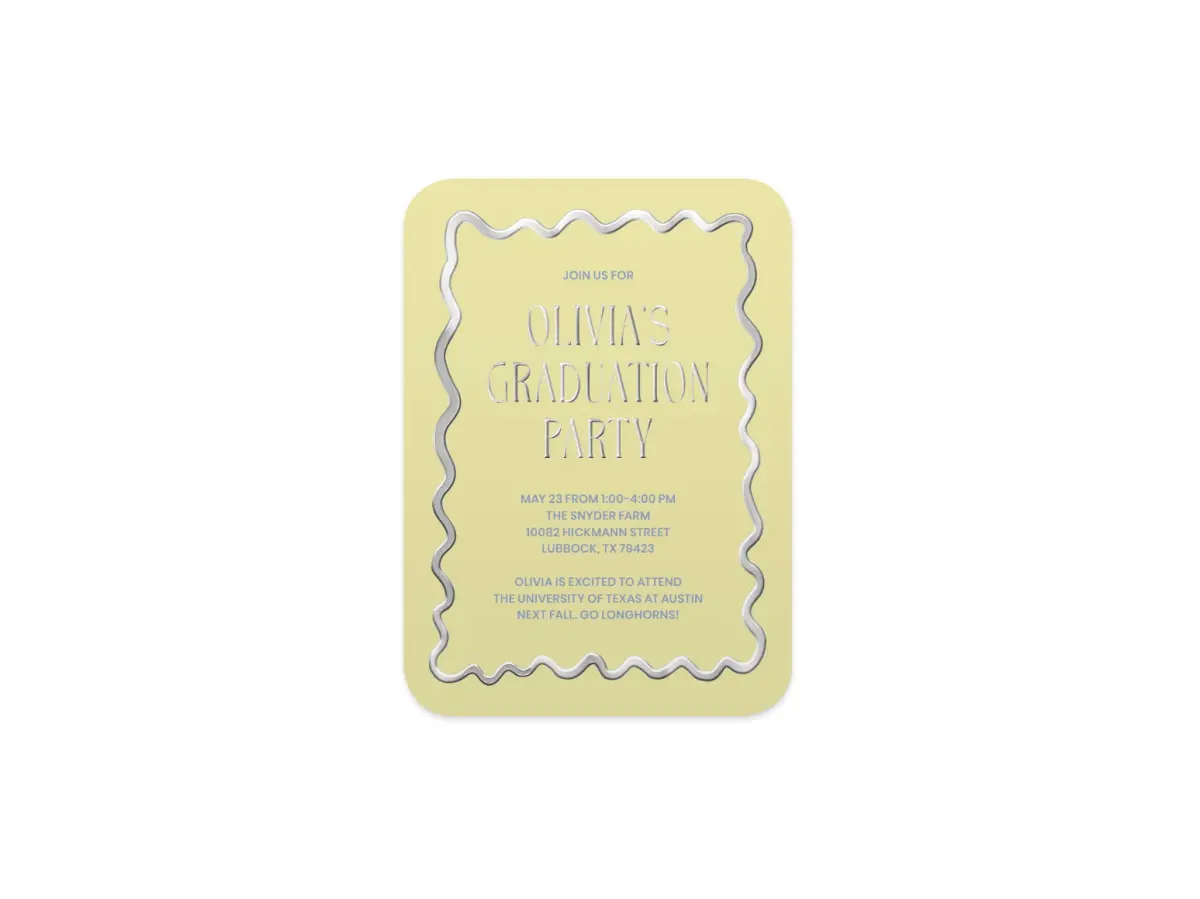 Wedding Invitation Shapes