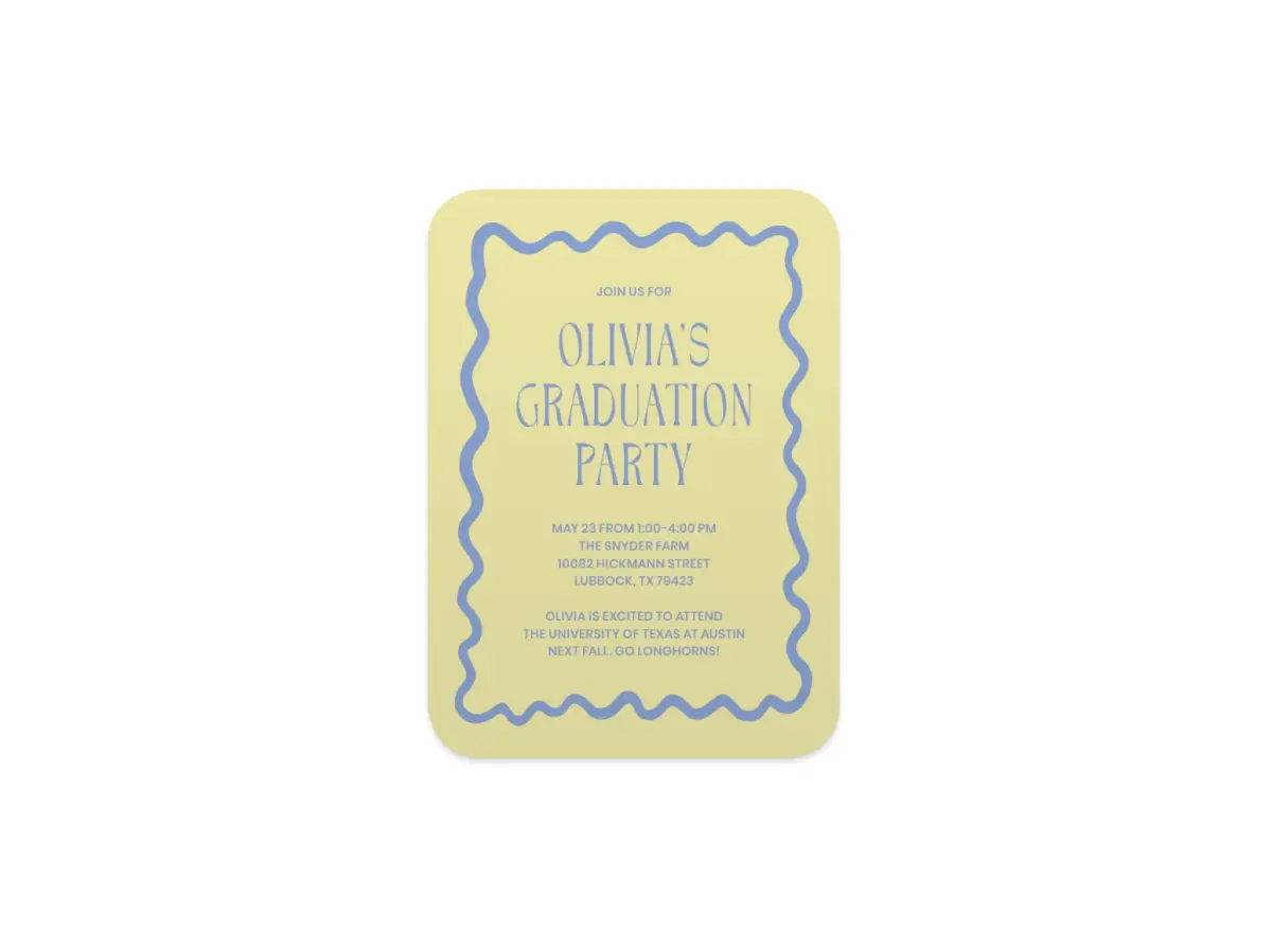 Wedding Invitation Shapes