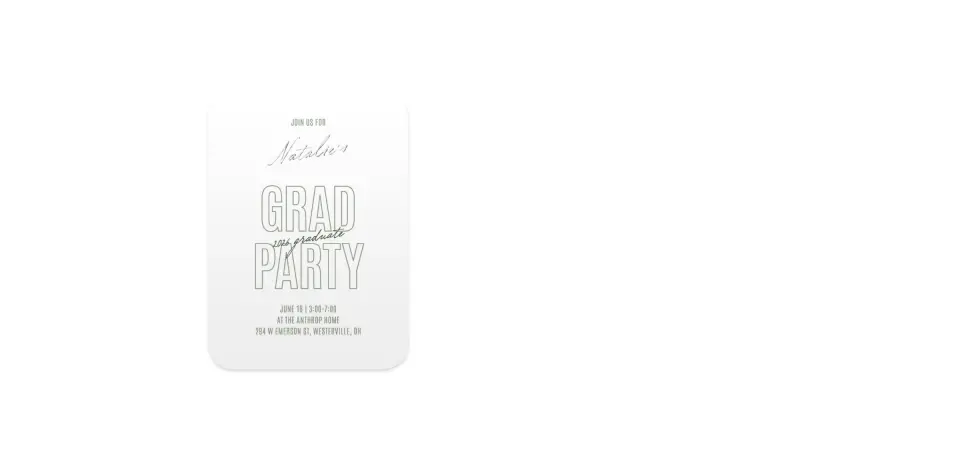 Wedding Invitation Shapes