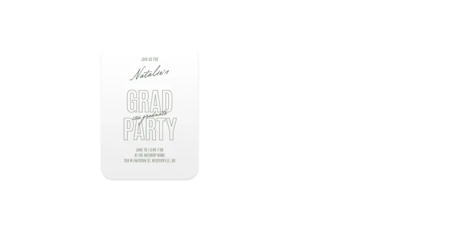 Wedding Invitation Shapes